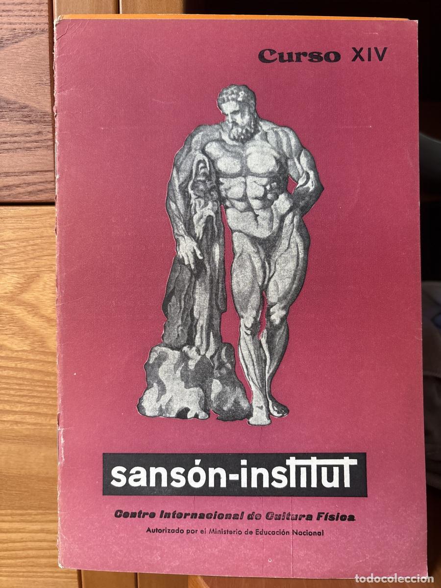 Libros: SANS&Oacute;N-INSITTUT. CURSO XIV. SALUD, FUERZA Y DESARROLLO FISICO - MANUEL RILLOS TDK728