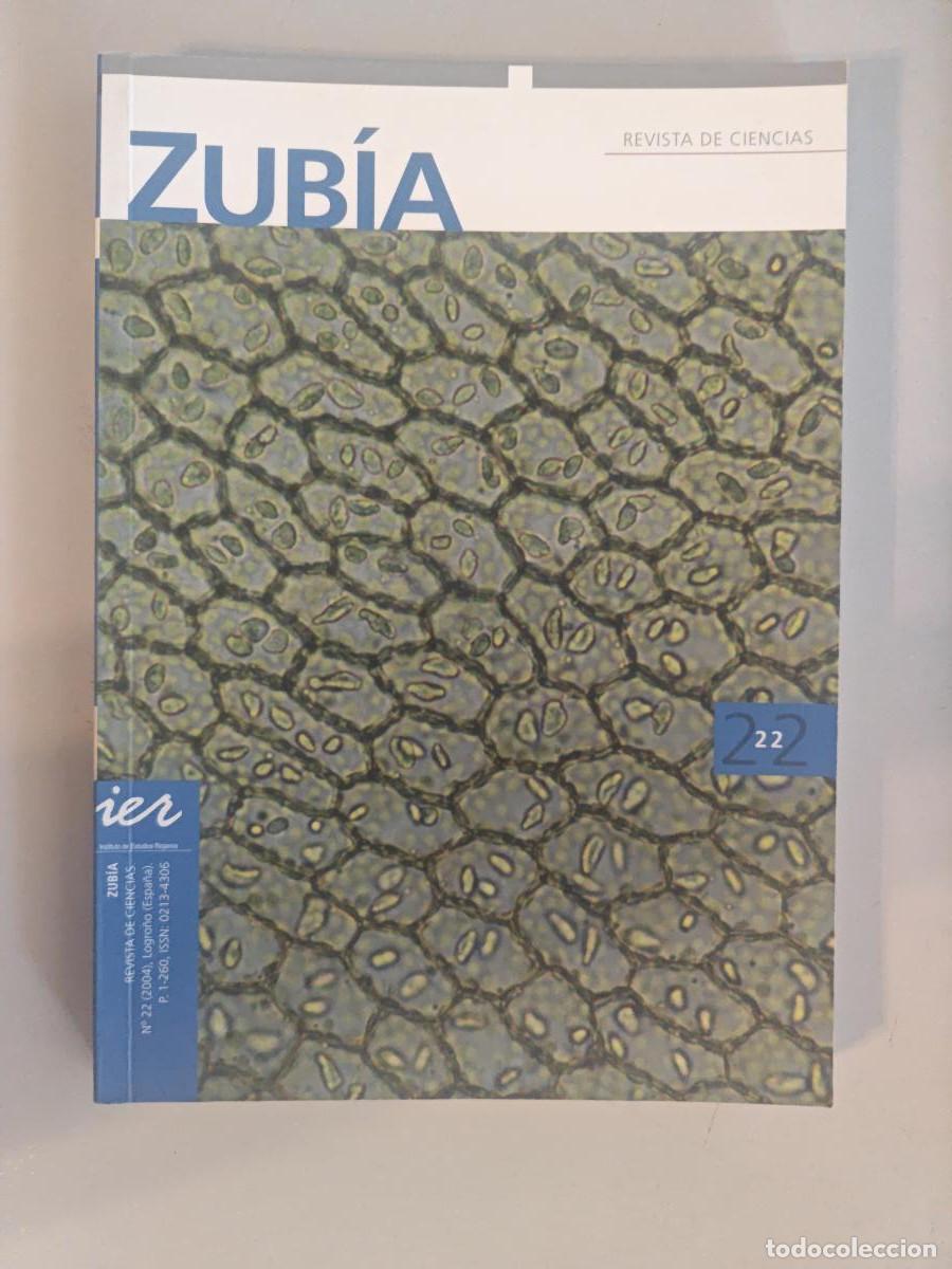 Libros: ZUB&Iacute;A. REVISTA DE CIENCIAS. MONOGR&Aacute;FICO N&ordm; 22. - VV. AA. TDK764