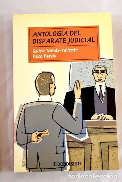 Livros em segunda m&atilde;o: Antolog&iacute;a del disparate judicial- 9788497591607