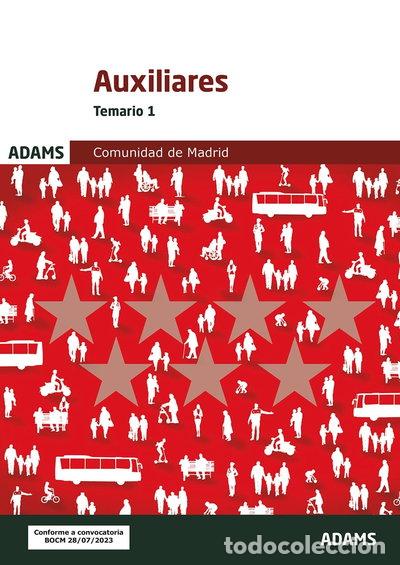 Livres: Temario 1 Auxiliares Administrativos de la Comunidad de Madrid- 9788411166898