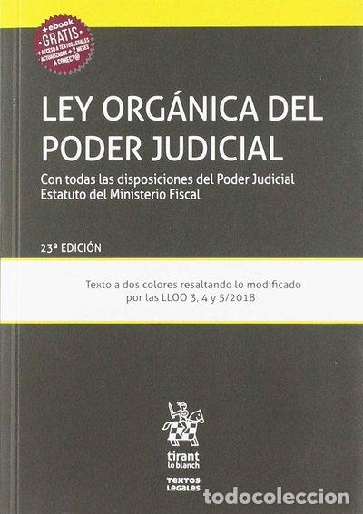Libros: Ley Org&aacute;nica del Poder Judicial- 9788413133423