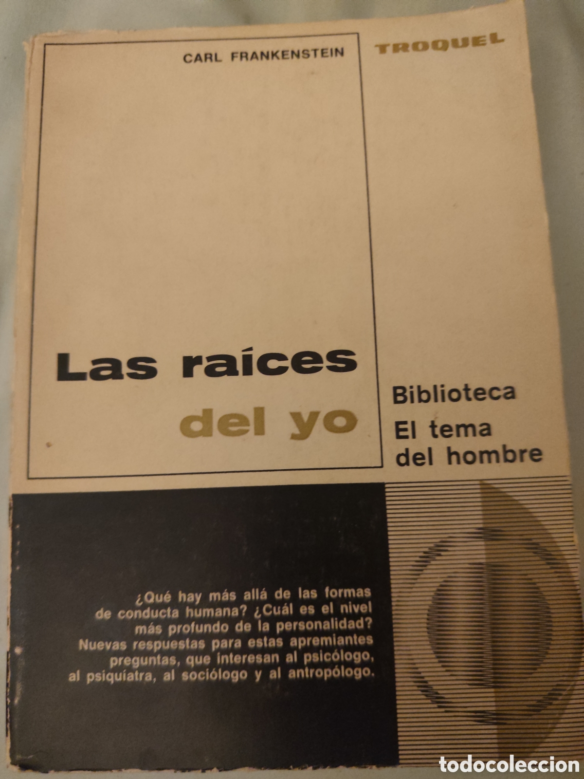 Livres: Las ra&iacute;ces del yo. Carl Frankenstein