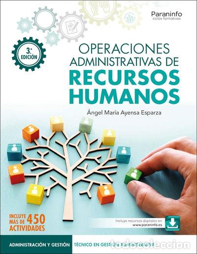 Libros: Operaciones administrativas de recursos humanos- 9788428363778