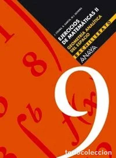 Libros: Geometr&iacute;a anal&iacute;tica del espacio- 9788466722155