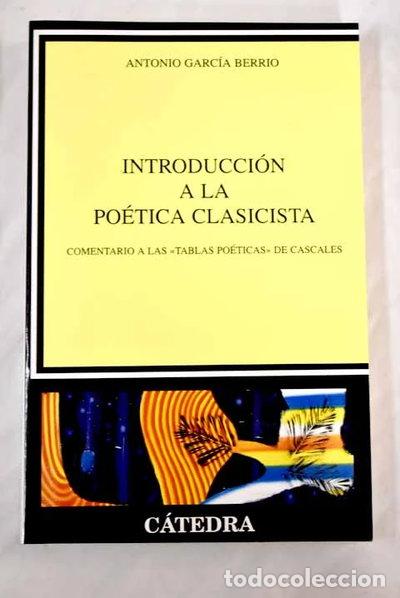 books: Introducci&oacute;n a la po&eacute;tica clasicista- 9788437623085