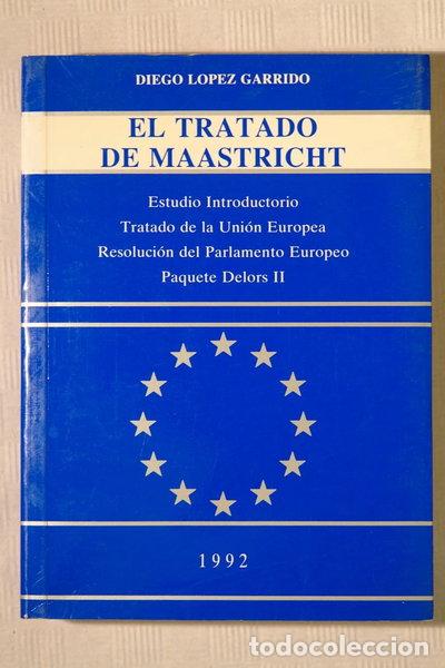 Livros em segunda m&atilde;o: El Tratado de Maastricht- 9788460431633