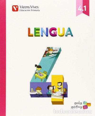 Libros: Lengua 4 (4.1-4.2-4.3) Aula Activa- 9788468228358