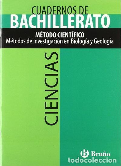 Libros: Cuaderno Ciencias Bachillerato M&eacute;todo cient&iacute;fico- 9788421660676