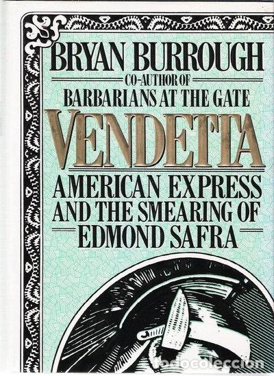 B&uuml;cher: Vendetta: American Express and the Smearing of Edmond Safra- 9780060167592