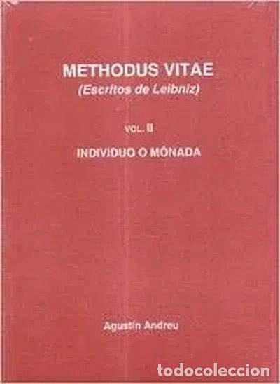 Livres: Methodus Vitae, vol. II, Individuo o m&oacute;nada- 9788477219125