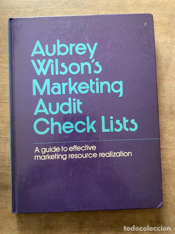 Libri di seconda mano: Aubrey Wilson's Marketing Audit Check Lists - Wilson Aubrey