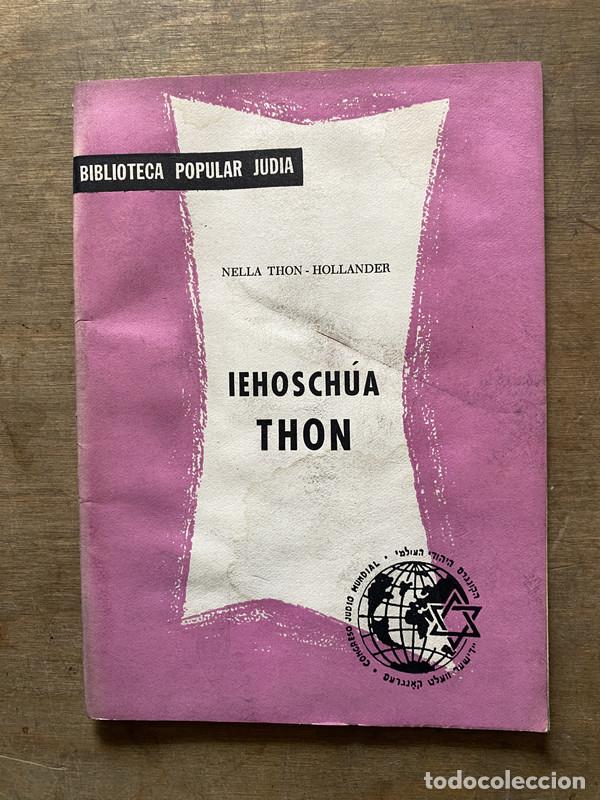 Libri di seconda mano: Iehoschua Thon - Thon-Hollander Nella