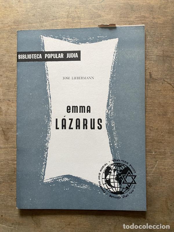 Libros: Emma Lazarus - Liebermann Jose - Foto 1