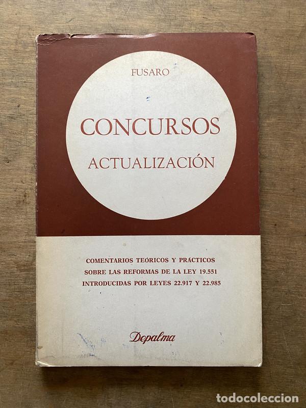 Libri di seconda mano: Concursos Actualizacion - Fusaro