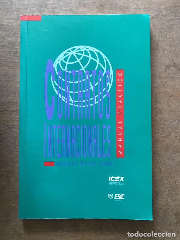 books: Contratos Internacionales - Modesto Delgos Torres