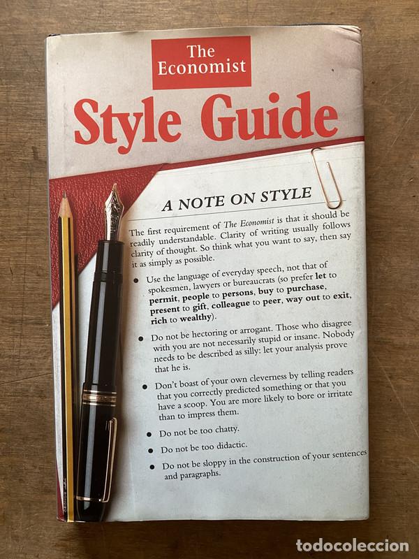 Libri di seconda mano: The Economist Style Guide - -