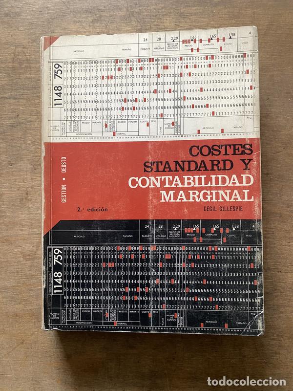 B&uuml;cher: Costes Standard y Contabilidad Marginal - Gillespie Cecil