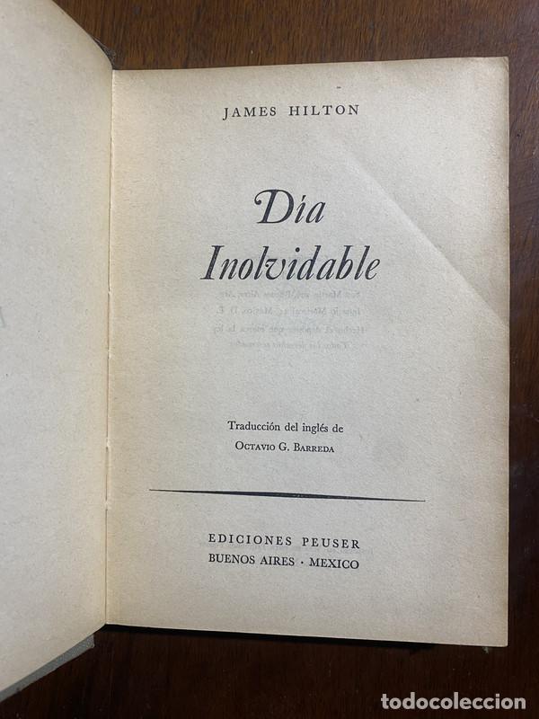 books: Dia Inolvidable - Hilton James