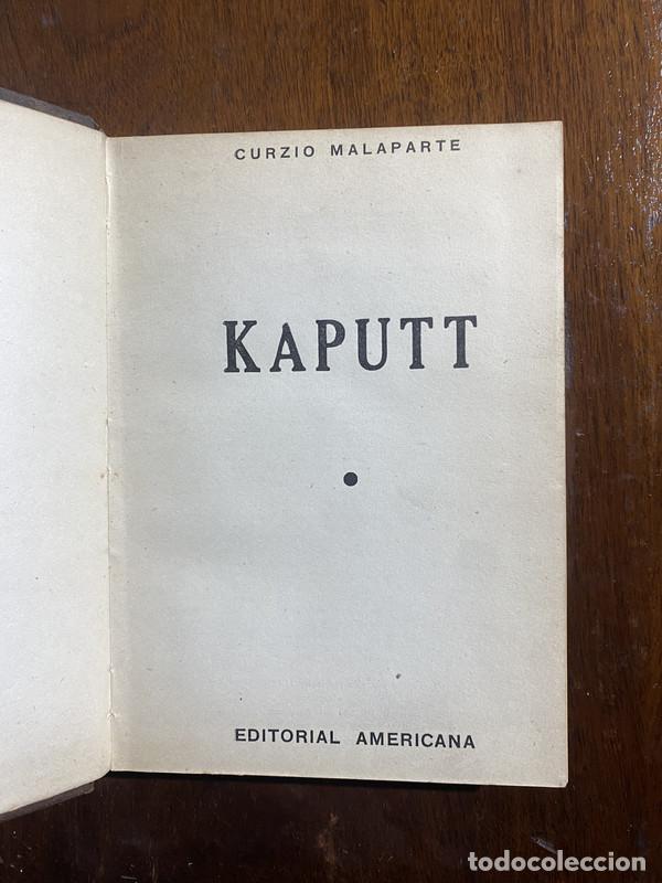 B&uuml;cher: Kaputt - Malaparte Curzio