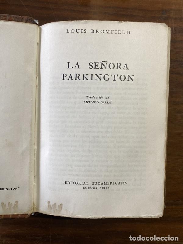 Libros: La Se&ntilde;ora Parkington - Bromfield Louis