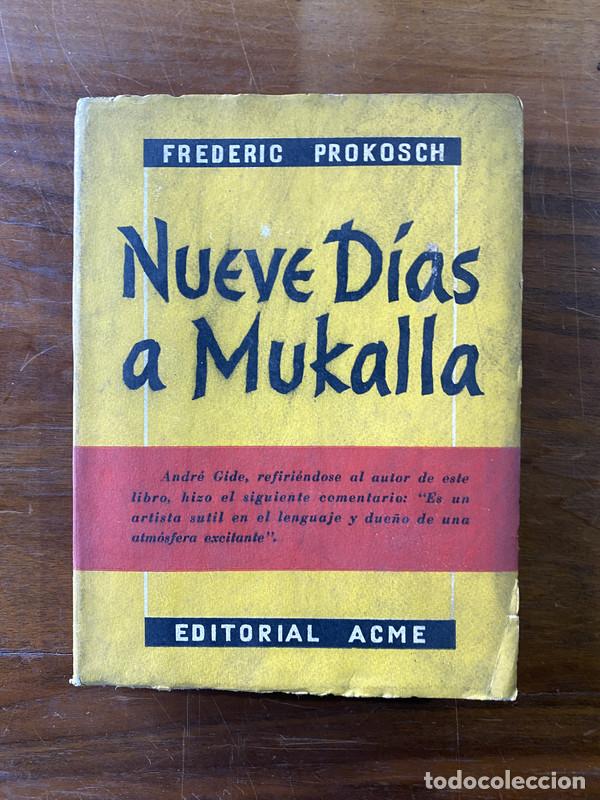 books: Nueve Dias a Mukalla - Prokosch Frederic