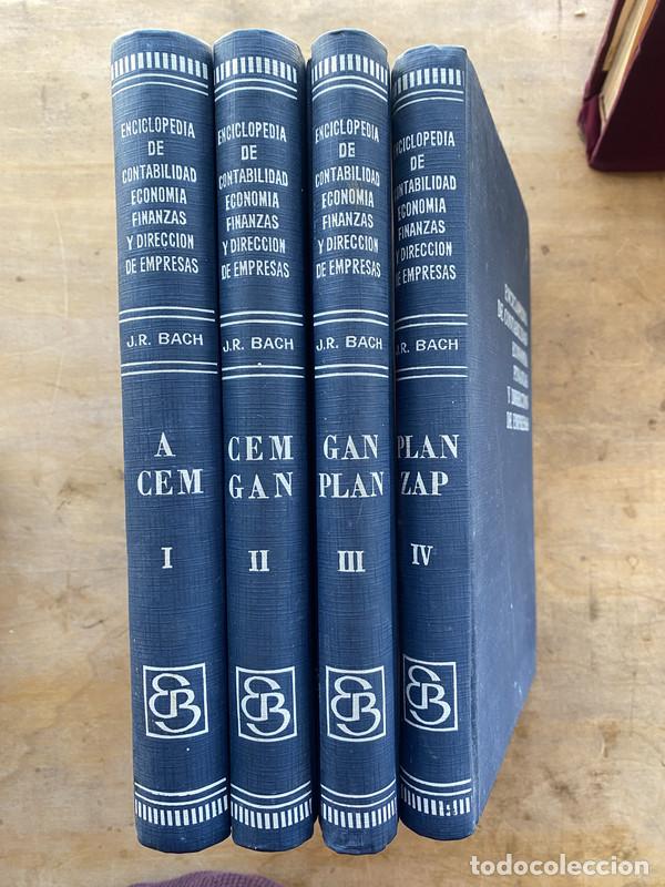 Libros: Enciclopedia de Contabilidad Economia Finanzas y Direccion de Empresas - Bach J.R.