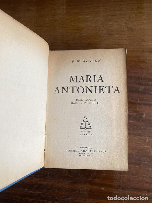 Libros: Maria Antonieta - Kenyon F. W.