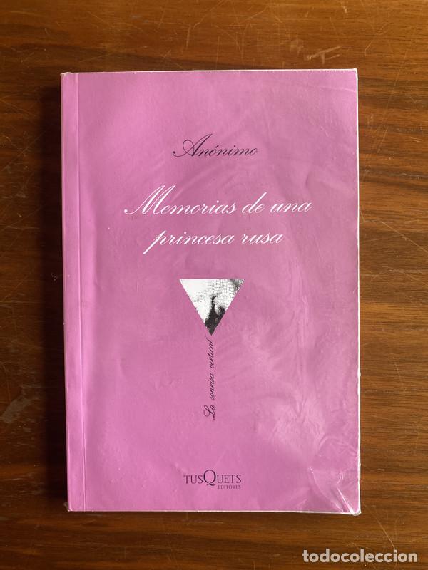 Livros em segunda m&atilde;o: Memorias de una princesa rusa - Anonimo