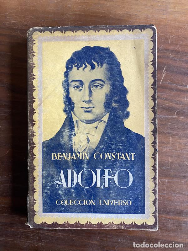 Libros: Adolfo - Constant Benjamin