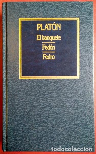 Livres: El banquete, Fed&oacute;n, Fedro- 9788475303949