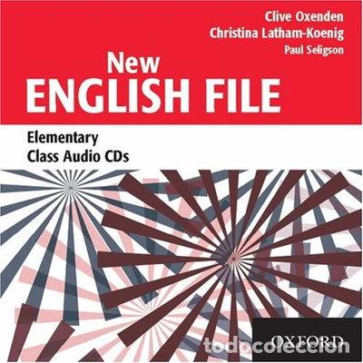 Libros: New English File Elementary. Class CD (3)- 9780194384308