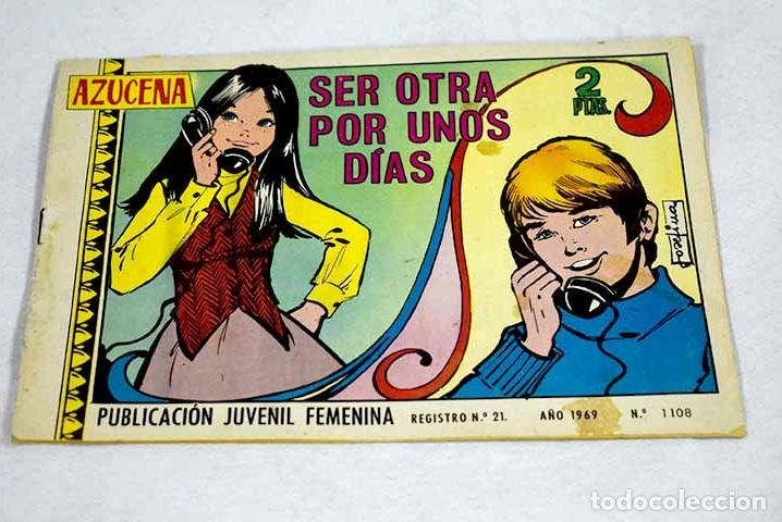 Libri di seconda mano: Azucena: publicacion juvenil femenina. N&ordm; 1108