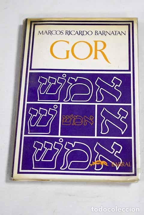 Livros em segunda m&atilde;o: Gor: Barnat&aacute;n, Marcos Ricardo.- Barnat&aacute;n, Marcos Ricardo