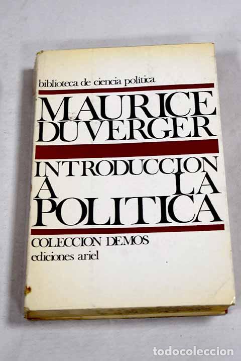 Livros em segunda m&atilde;o: Introducci&oacute;n a la pol&iacute;tica.- Duverger, Maurice