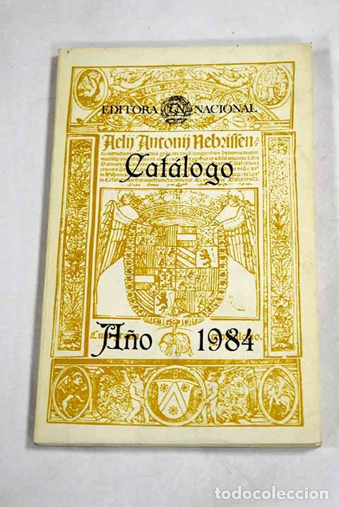 Libros: Editora Nacional: catalogo a&ntilde;o 1984