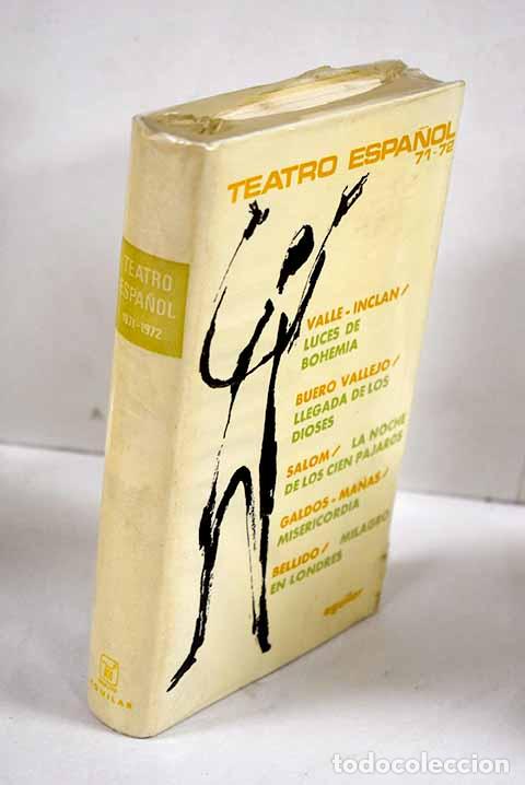 Libros: Teatro espa&ntilde;ol, 1971-1972