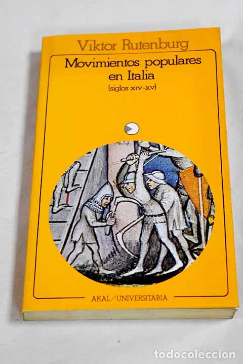 B&uuml;cher: Movimientos populares en Italia: siglos XIV-XV.- Rutenburg, Viktor