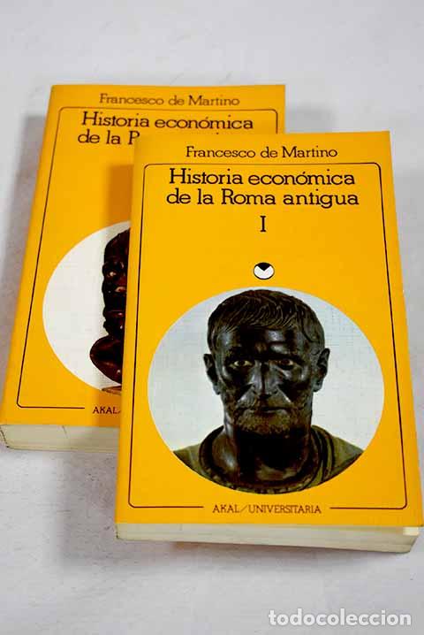 B&uuml;cher: Historia econ&oacute;mica de la Roma antigua.- De Martino, Francesco
