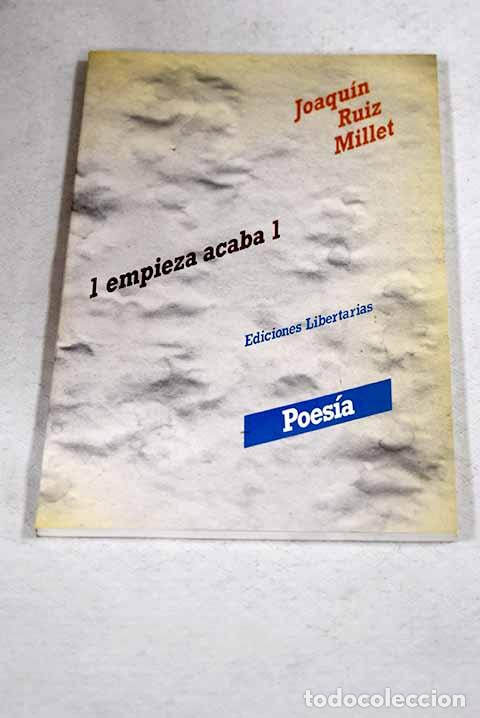 Livres: Uno empieza acaba 1: Ruiz Millet, Joaquim.- Ruiz Millet, Joaquim