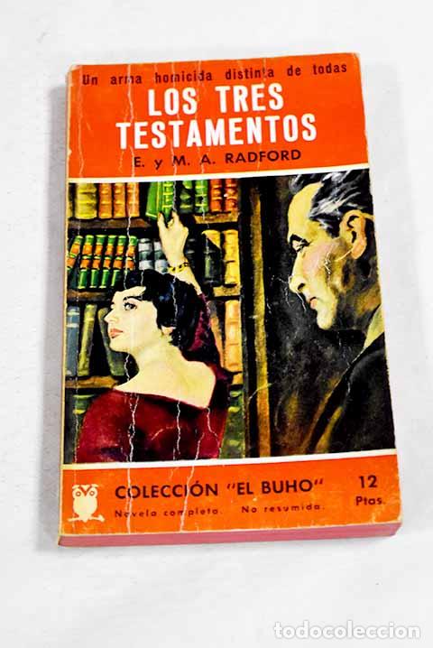 Livros em segunda m&atilde;o: Los tres testamentos.- Radford, Edwin