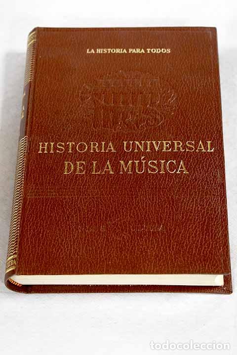 Livros em segunda m&atilde;o: Historia universal de la m&uacute;sica.- Subir&aacute;, Jos&eacute;