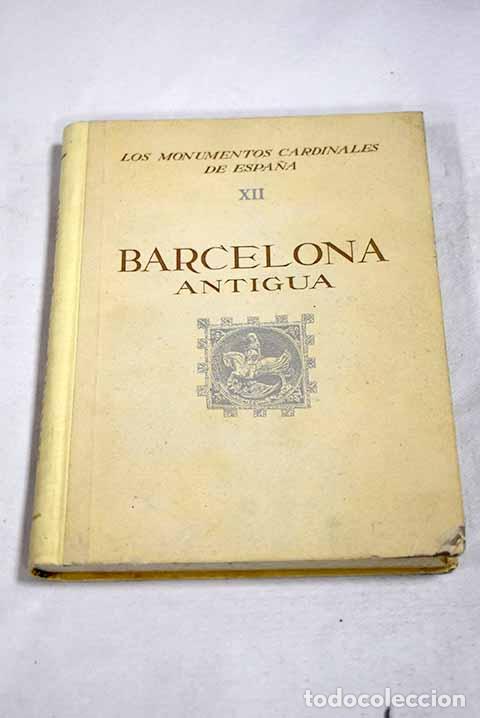Livros em segunda m&atilde;o: Barcelona antigua: Verri&eacute;, F.-P..- Verri&eacute;, F.-P.