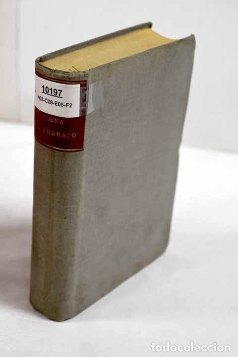 Livros em segunda m&atilde;o: El poema del trabajo ; Di&aacute;logos fant&aacute;sticos ; Flores de escarcha : prosas y versos