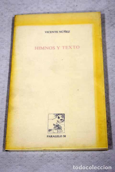 Livres: Himnos y texto: N&uacute;&ntilde;ez, Vicente.- N&uacute;&ntilde;ez, Vicente