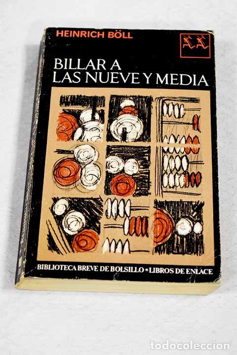 Livros em segunda m&atilde;o: Billar a las nueve y media.- Boll, Heinrich