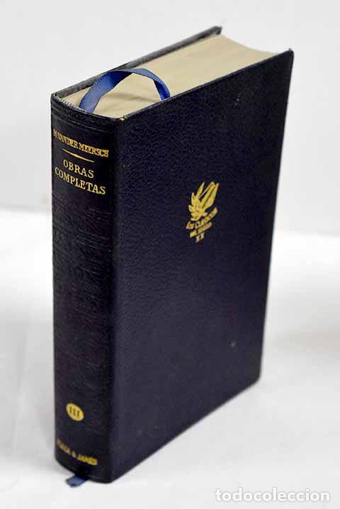 Libros: Obras completas, tomo III.- Van der Meersch, Maxence