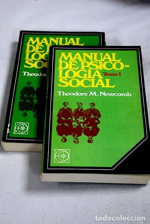 books: Manual de psicolog&iacute;a social.- Newcomb, Theodore M.
