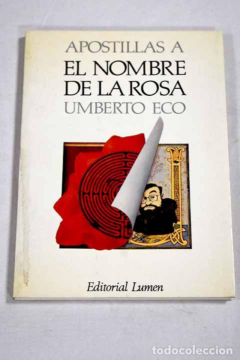 Livros em segunda m&atilde;o: Apostillas a El nombre de la rosa .- Eco, Umberto