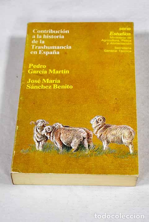books: Contribuci&oacute;n a la historia de la trashumancia en Espa&ntilde;a