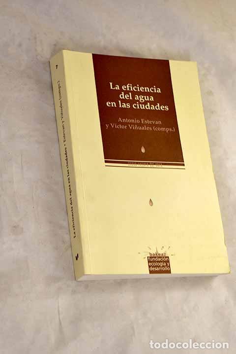 Libros: La eficiencia del agua en las ciudades